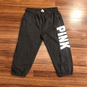 PINK Victoria’s Secret Crop Sweatpants